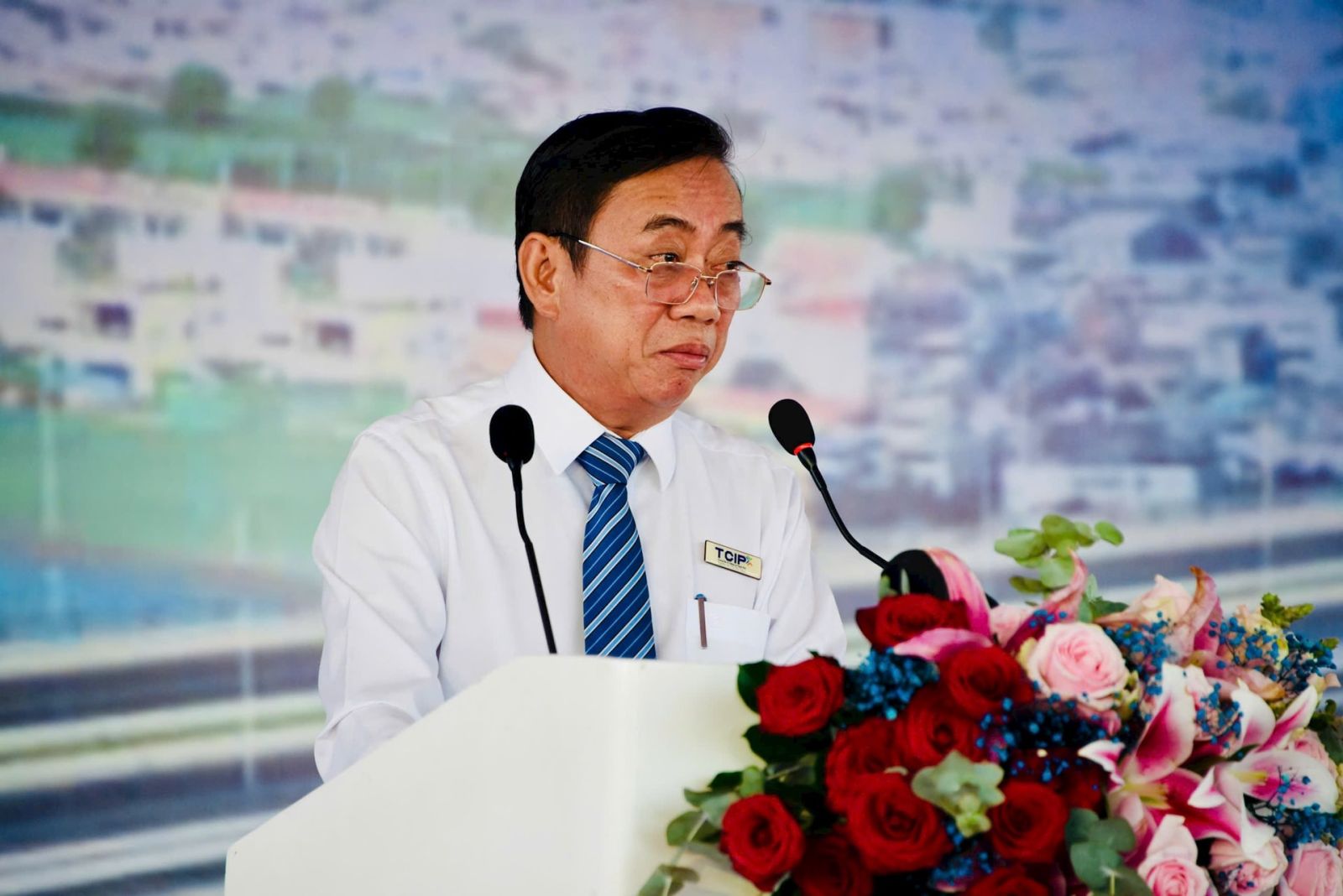 Ông Trịnh Linh Phương phát biểu