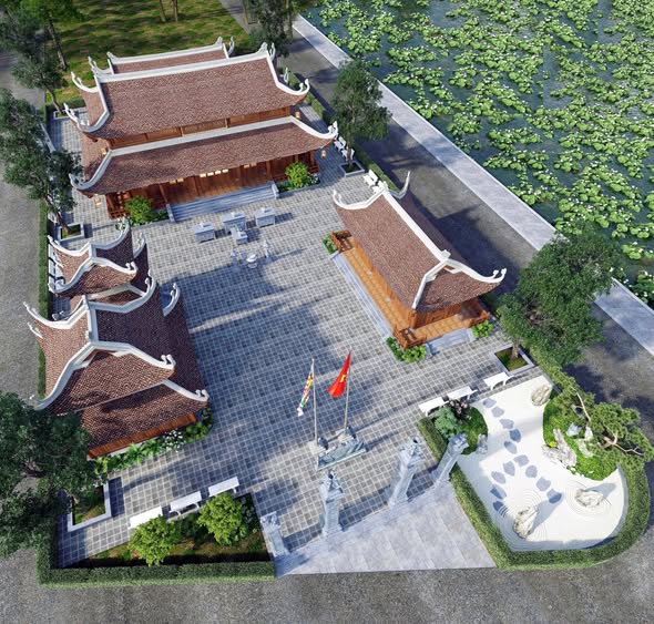 Đình Rạch Ván được định hướng là không gian tâm linh mang lại sự an yên và kết nối tinh thần cho cộng đồng